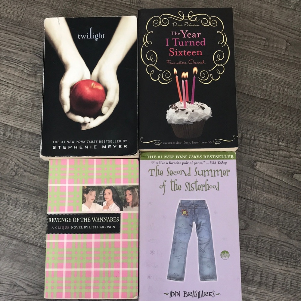 3/$10 or $5. Lot of 4 Books